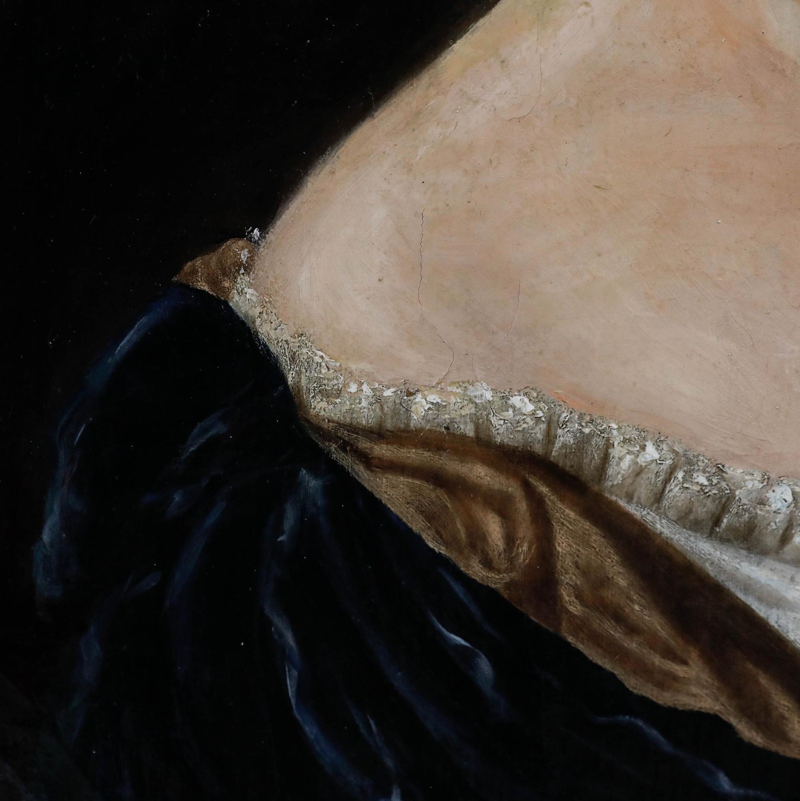 Mid 19th Century Oil – Portrait of a Fashionable Lady