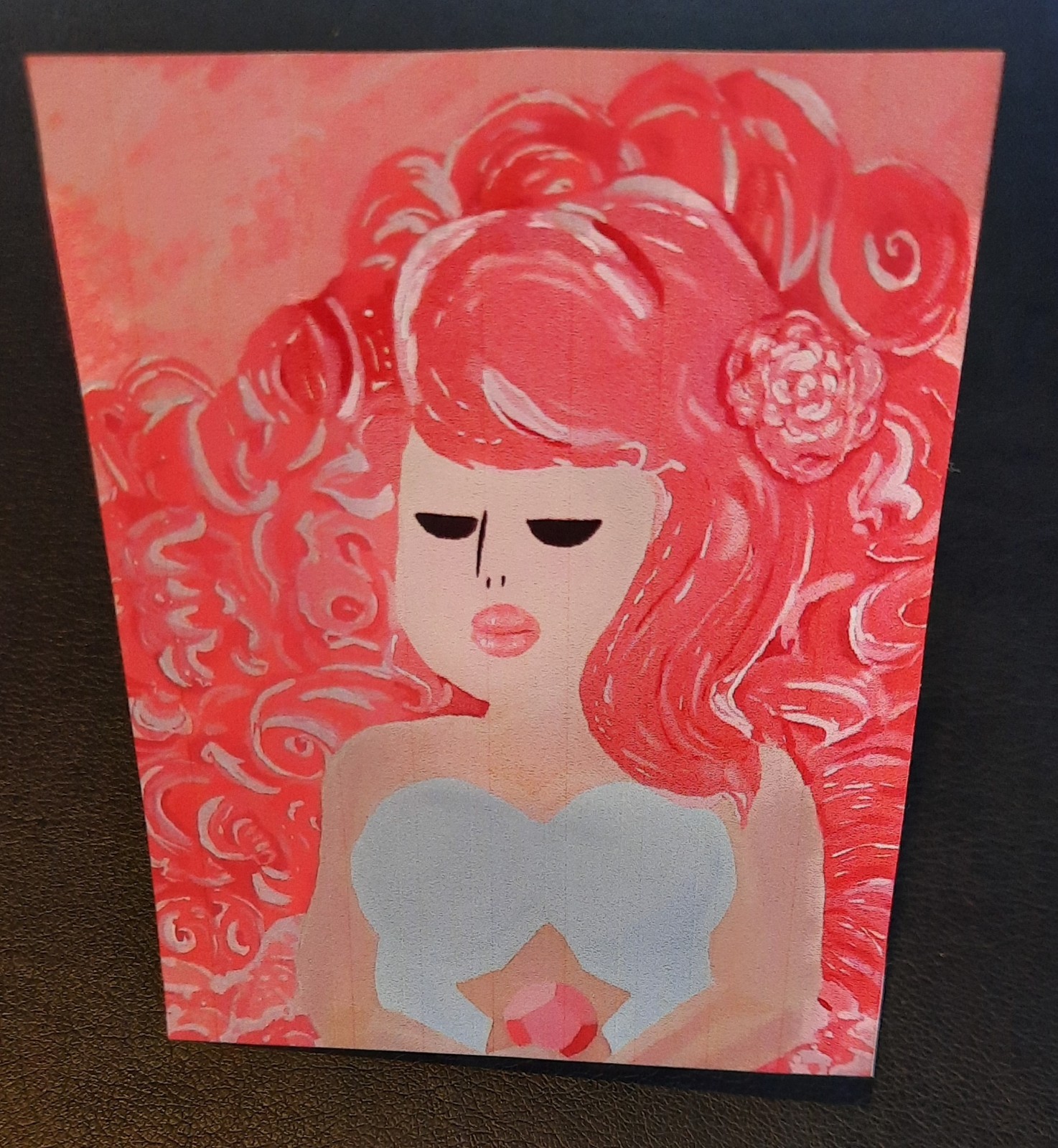 STICKER Original Art Steven Universe Rose Quartz Portrait Cartoon Network