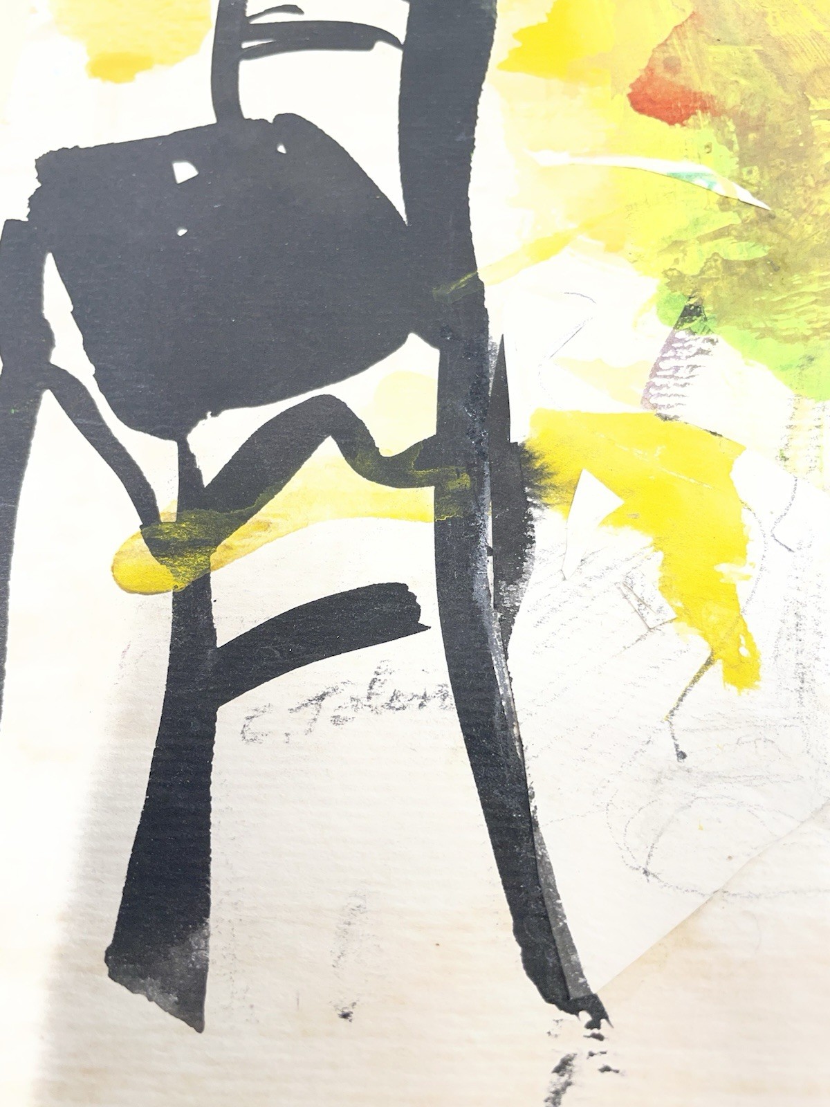 Carol Tolin – Mixed Medium Painting – Well Known Venice CA Abstract artist