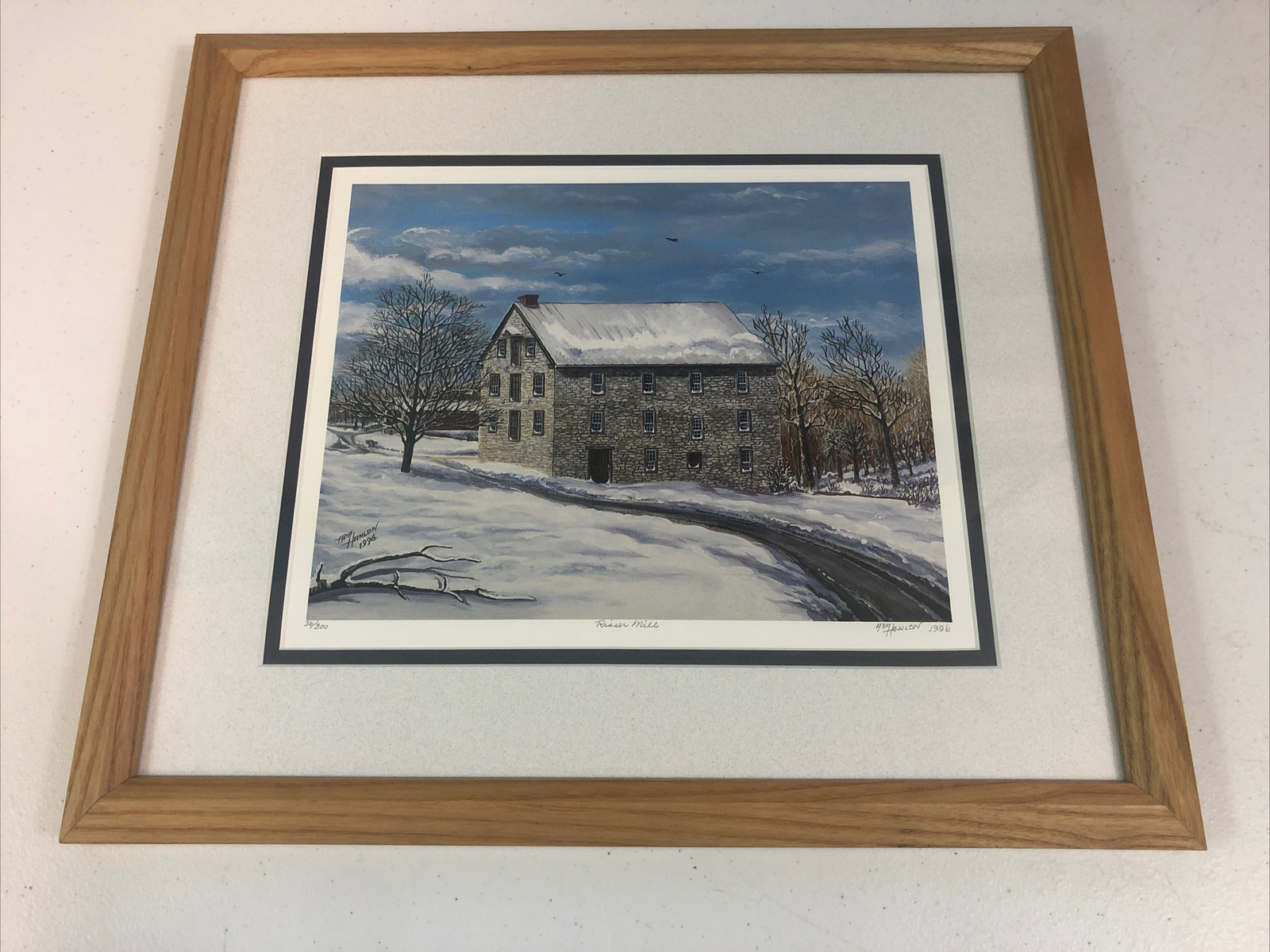Risser’s Mill Lancaster PA Painting Ada Hanlon 1996