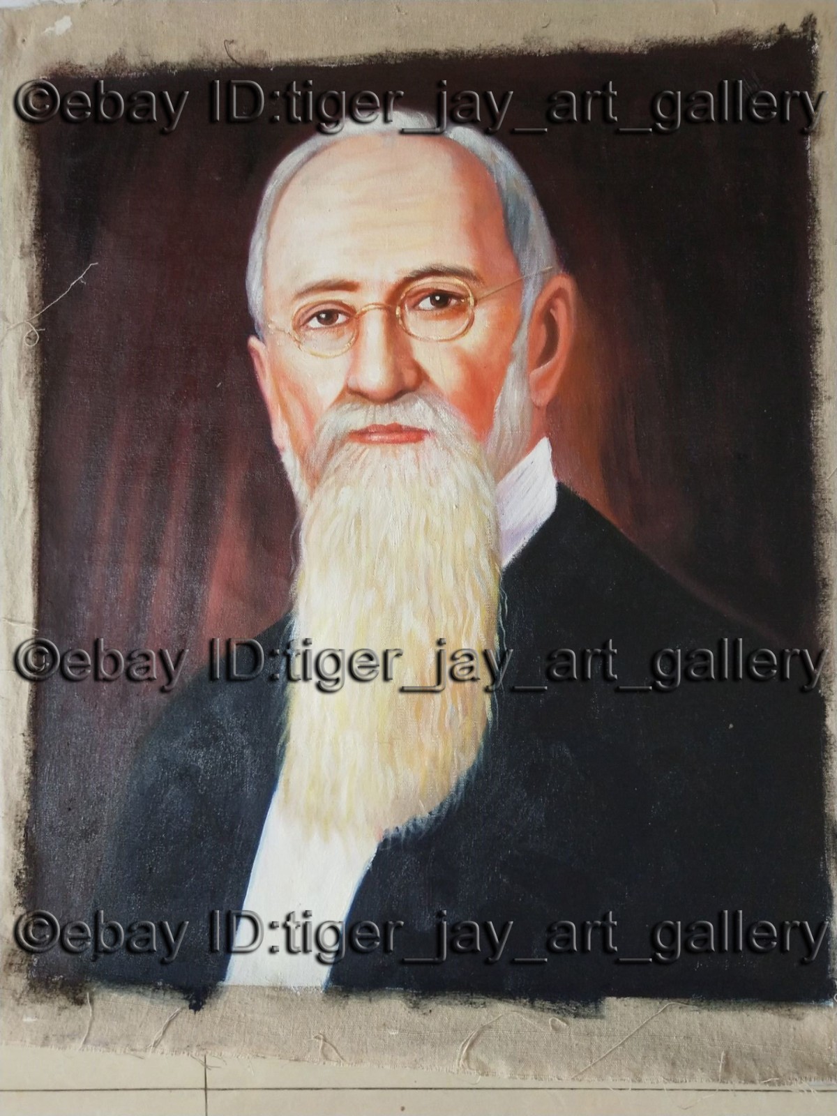 Artwork Joseph F. Smith President of Church of Jesus Christ of Latter-day Saints