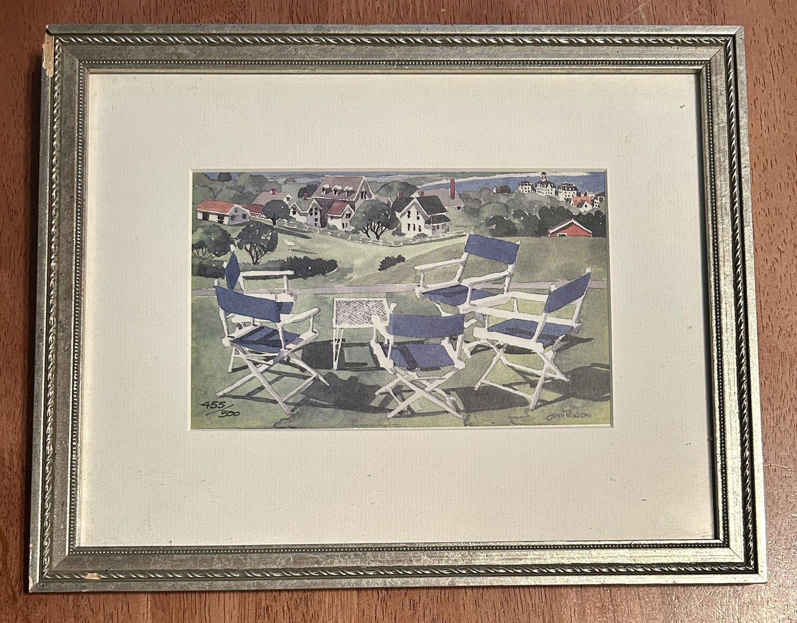 John Ruseau Watercolor Painting *Signed & Numbered* ~13x10in