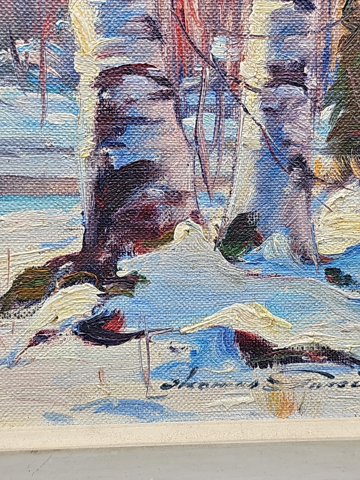 Thomas Hilton Garside, Canadian, Original Oil On Canvas Painting