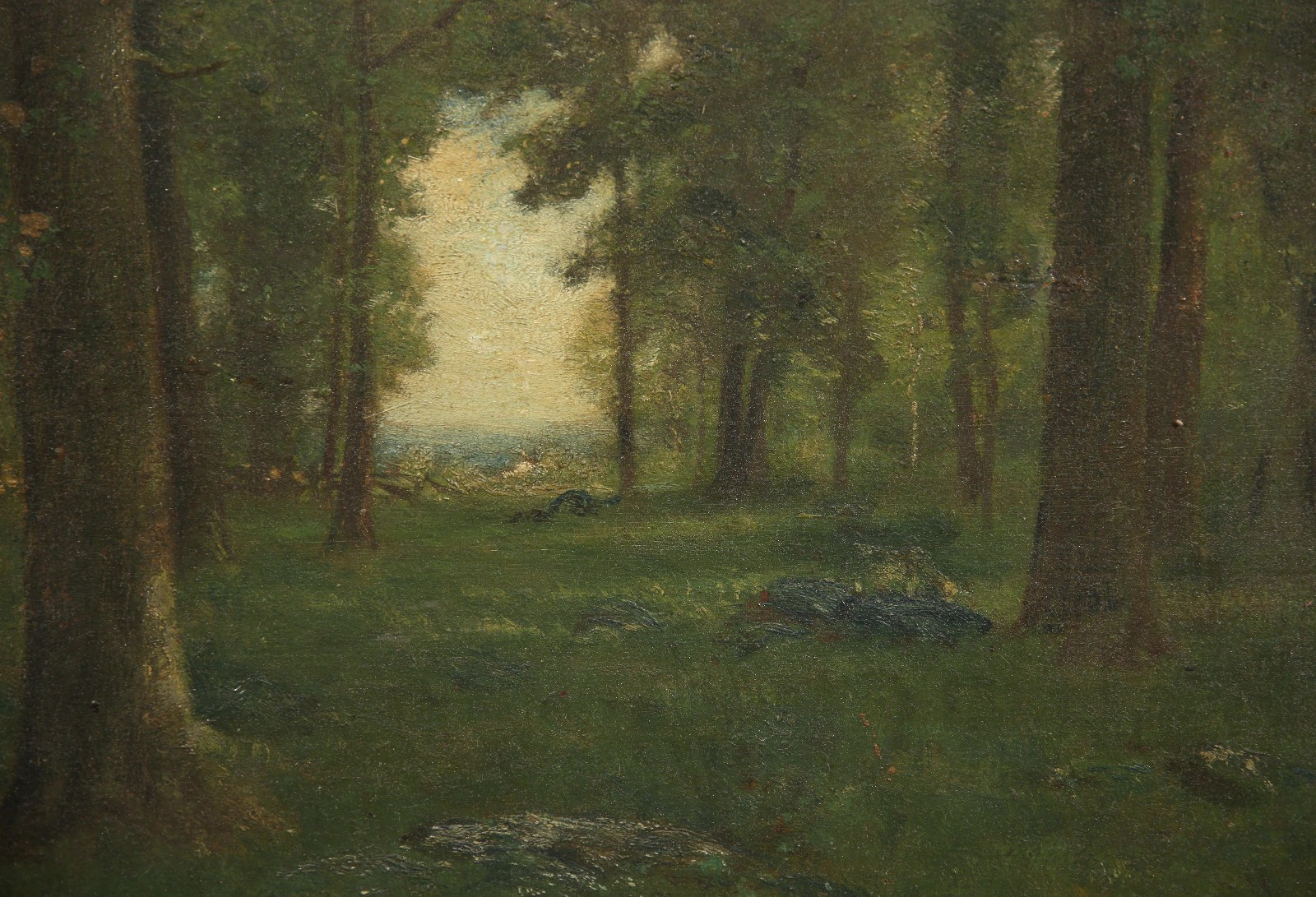 «Forest Clearing» Landscape Att. to Frederick Ballard Williams