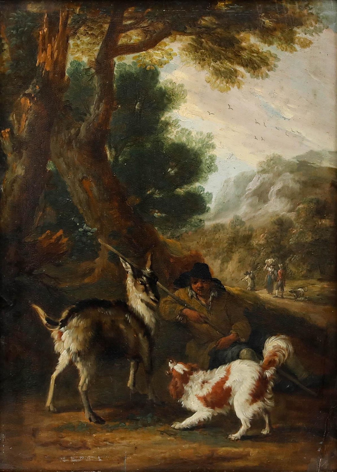 Manner of Adriaen De Gryeff (1657-1722) – Framed 18th Century Oil, The Standoff