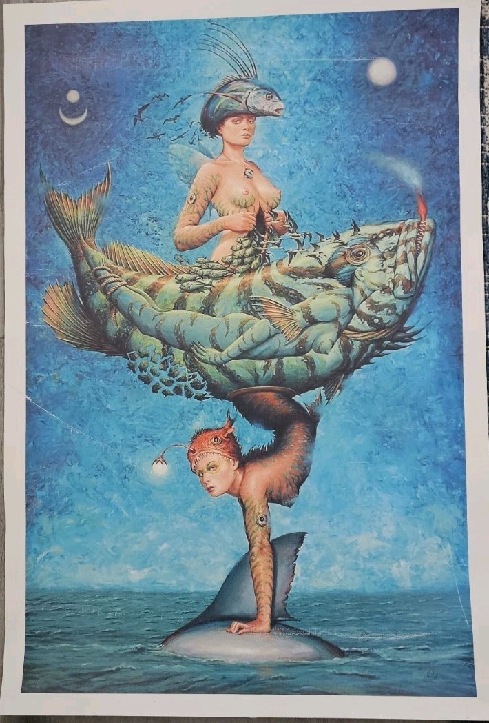 Print Carlos Verdial Mundo Interior 2007 23×17 In