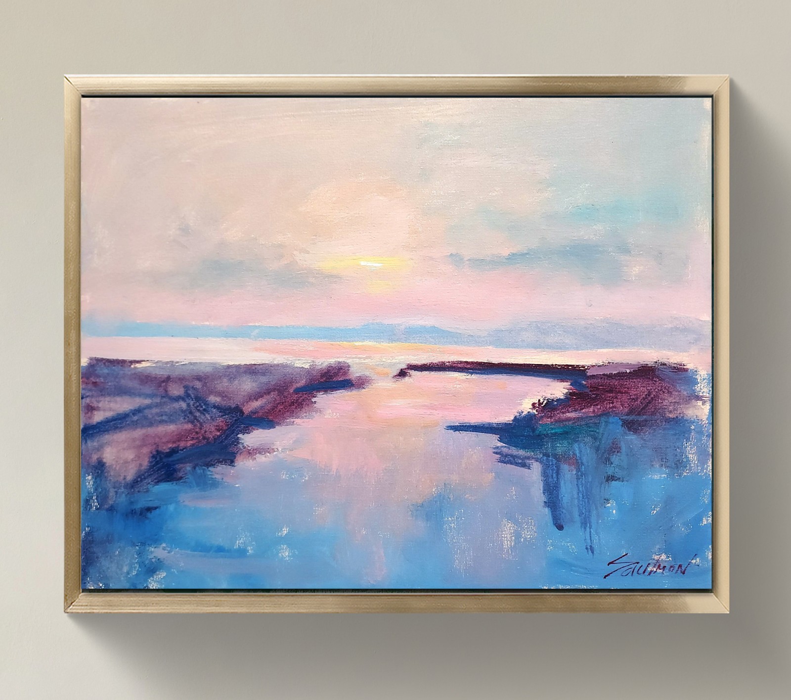 Original Impressionist Painting on 14×11 inch Canvas – Signed by the Artist
