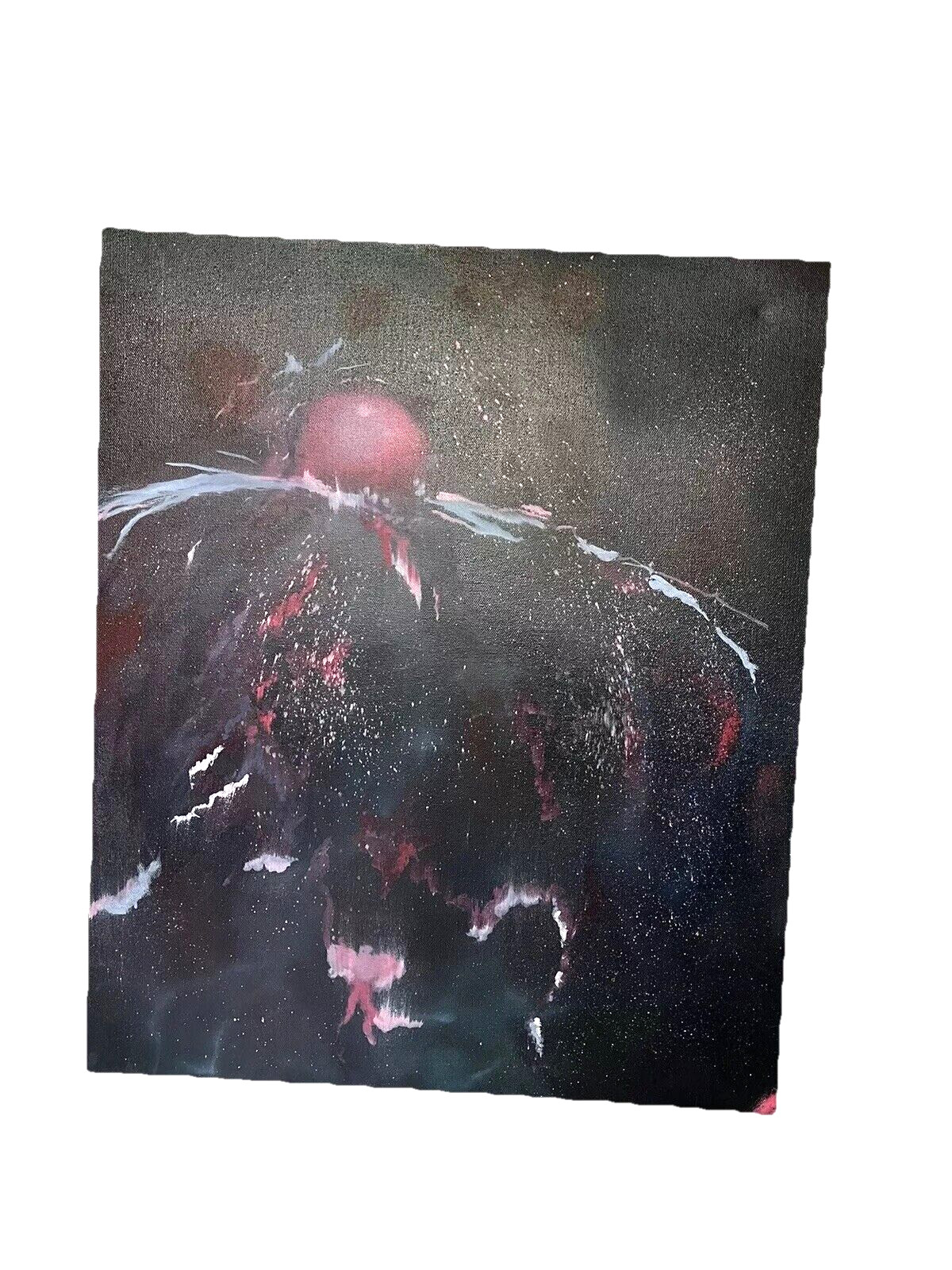 Space Galaxy Painting Nebula Star Sky Canvas Board Outer Space Original Art