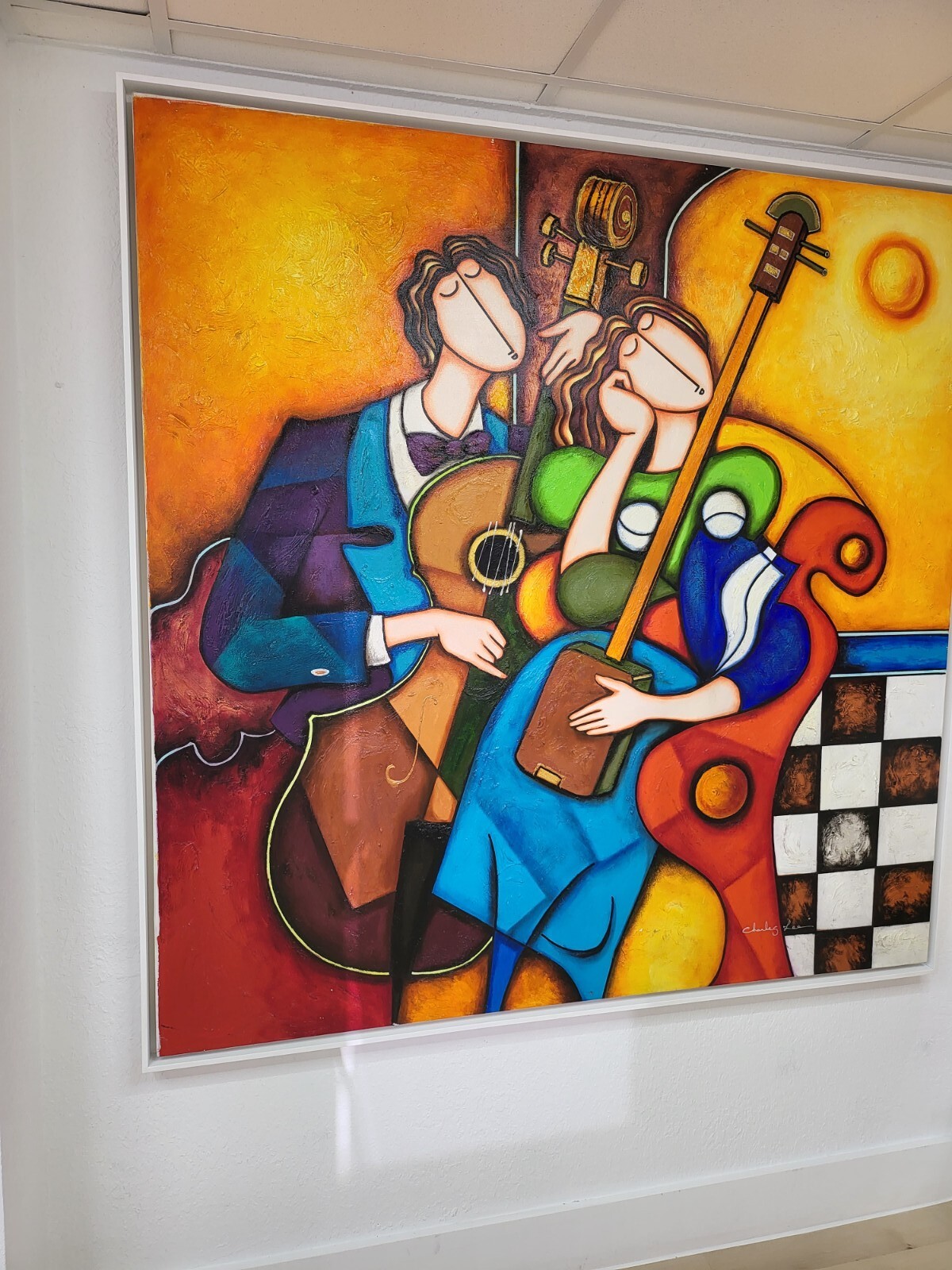 Iconic Piece of Painting Art by Charles Lee «Famous Park West Exhibitor Gallery»
