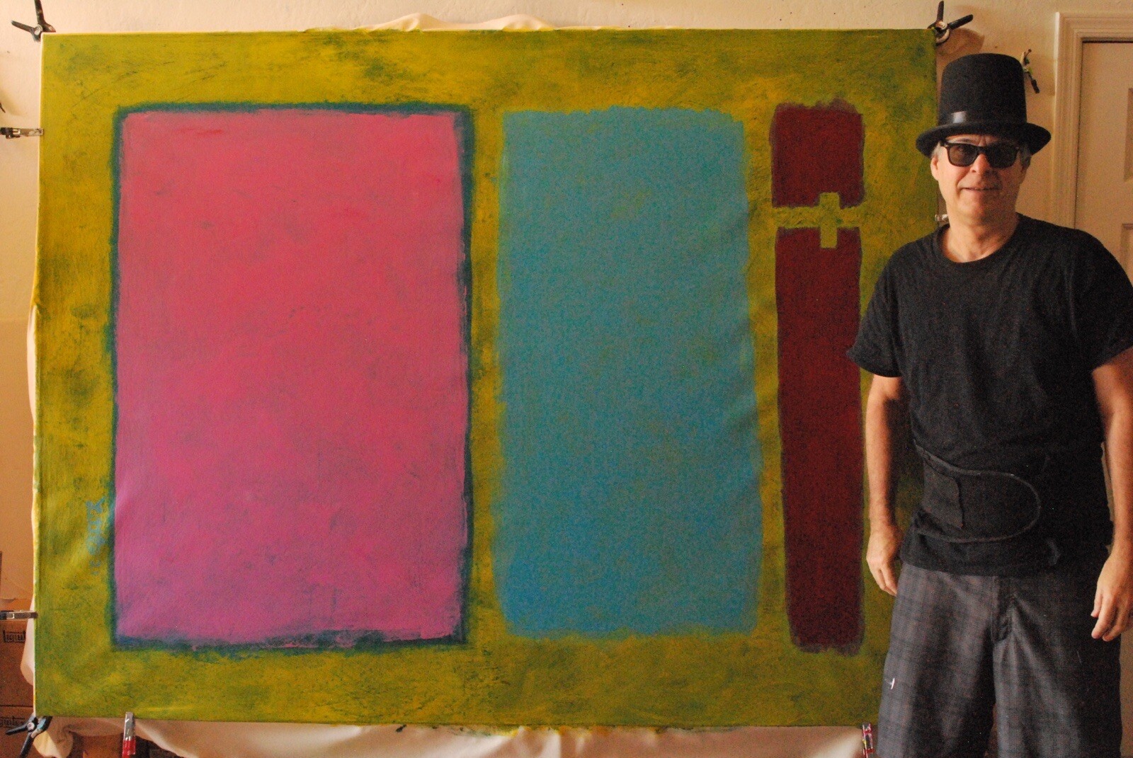 Mark Rothko Inspired 81” X 62” Extra Large,Abstract,XXL,Giant,48,60,72,84,36