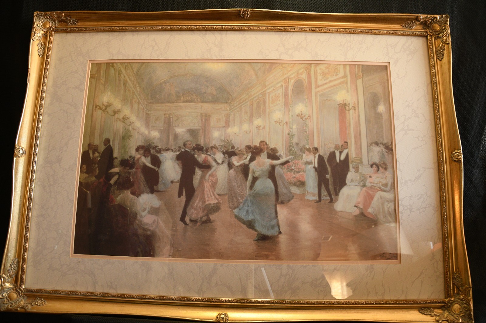 The Ball  Une soirée élégante by victor gilbert c.1890