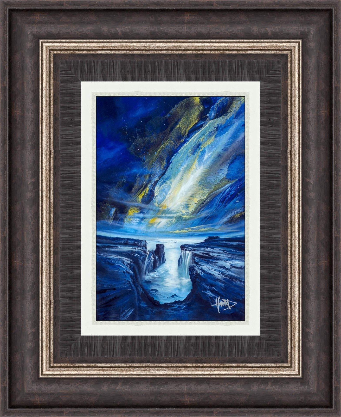 NEW ASHTON HOWARD «Starlight Passage» on Dye-Sublimation on Aluminum Signed-COA