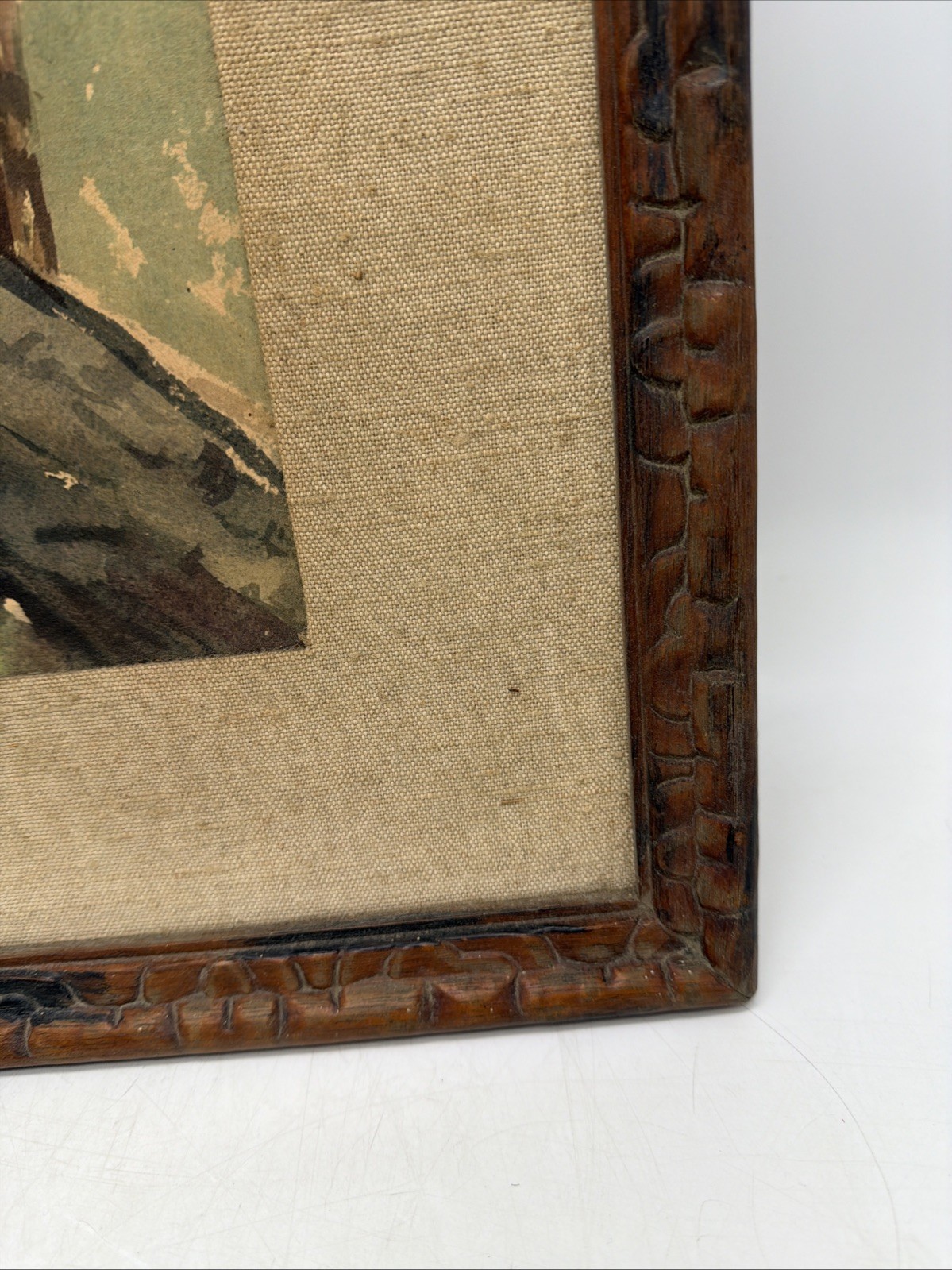 E Engelbert Schoner Signed German Impressionist Pair Owls Forest Listed Artist