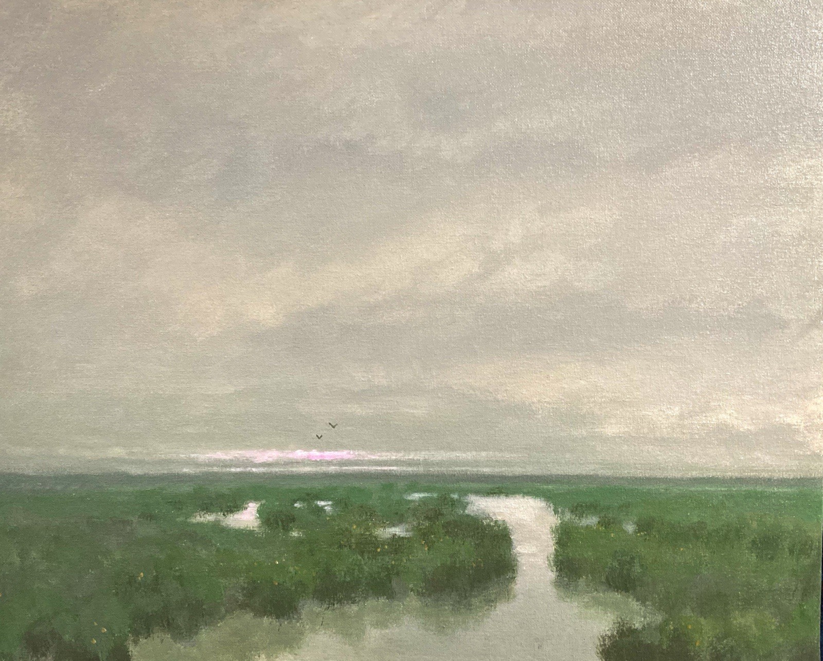 Hilton Head Low Country Charleston South Carolina Landscape Art Oil Painting