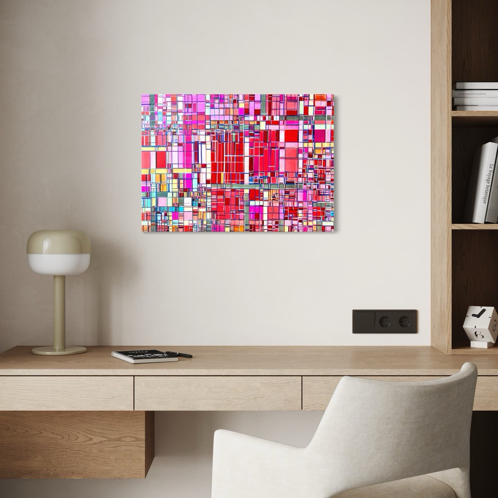Original Acrylic Painting Picture Abstract Modern Hand Painted