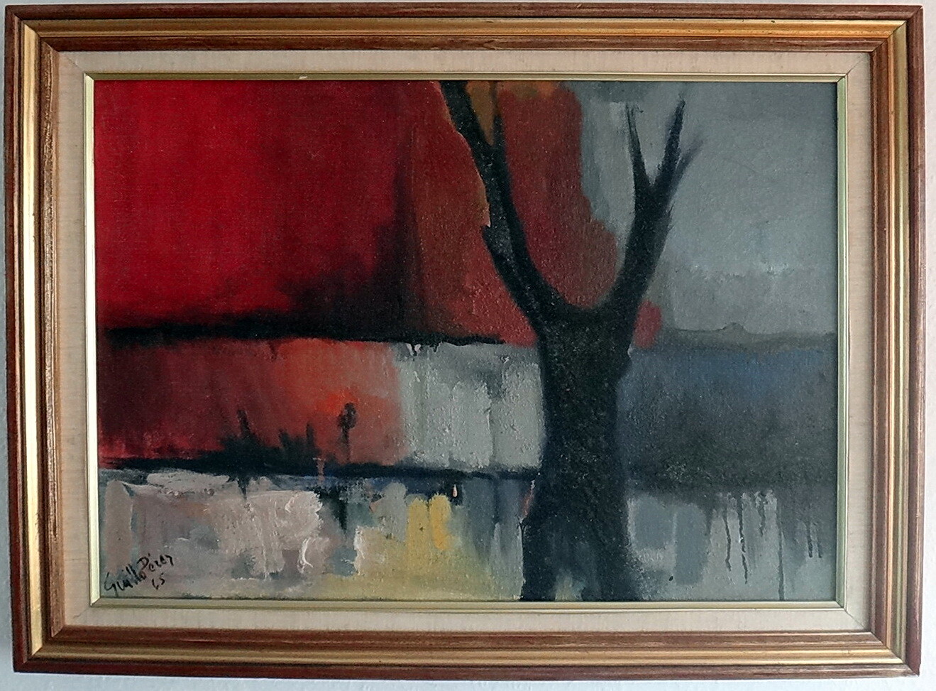 * * * * * Guillo Pérez! Original Oil Painting from 1965 * * * *