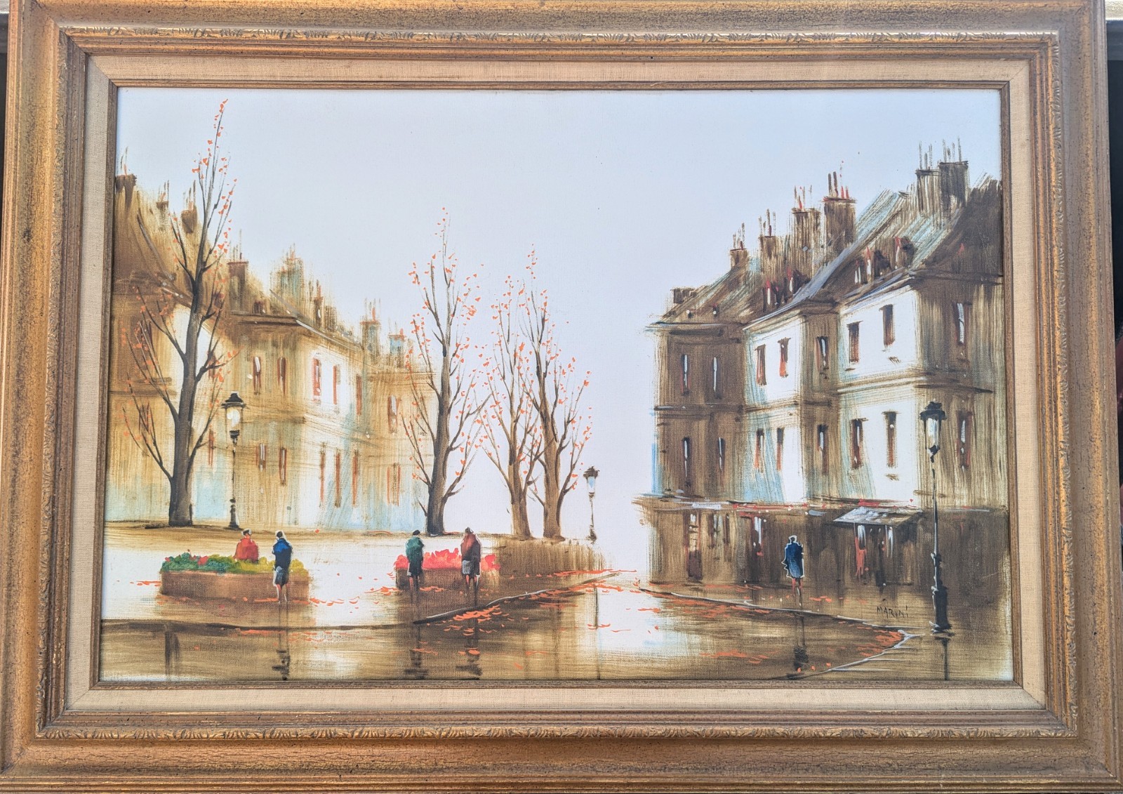 Andrea Marini Autumn Signed Lower Rt