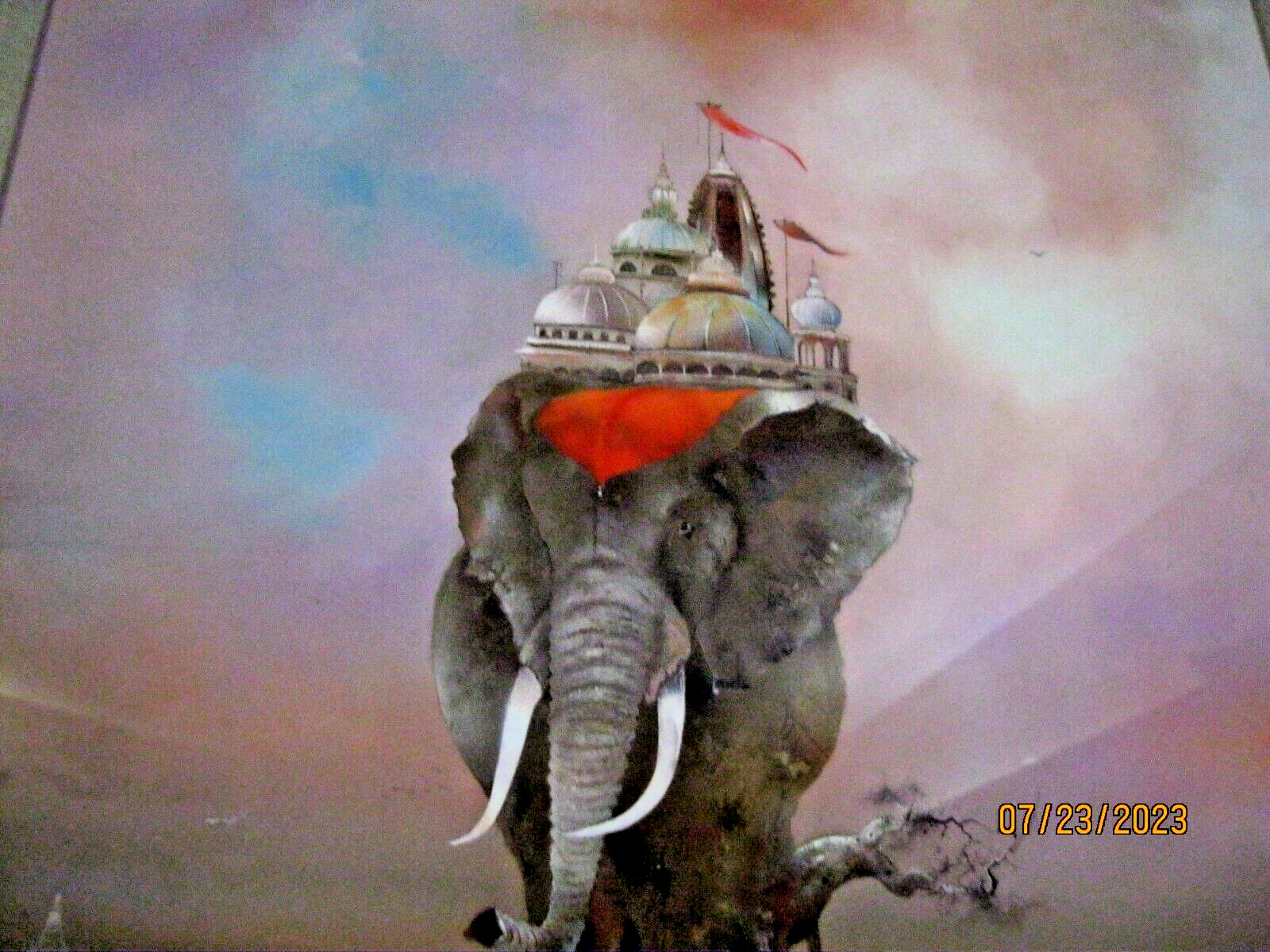 Bernard Louedin Dye Sublimation On Aluminum Hand Signed / # 417/450