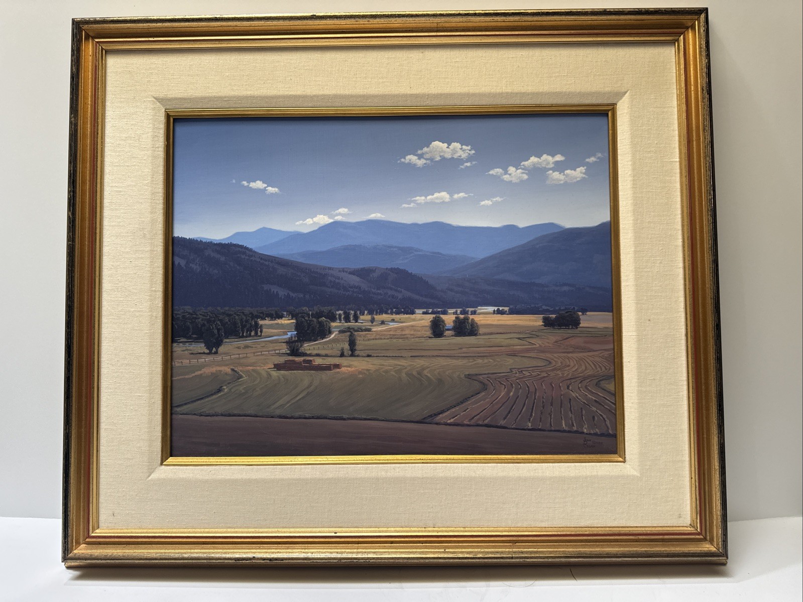 JOHN D COGAN PAINTING LANDSCAPE REALISTIC REALISM AMERICAN PLEIN AIR FAMOUS OIL