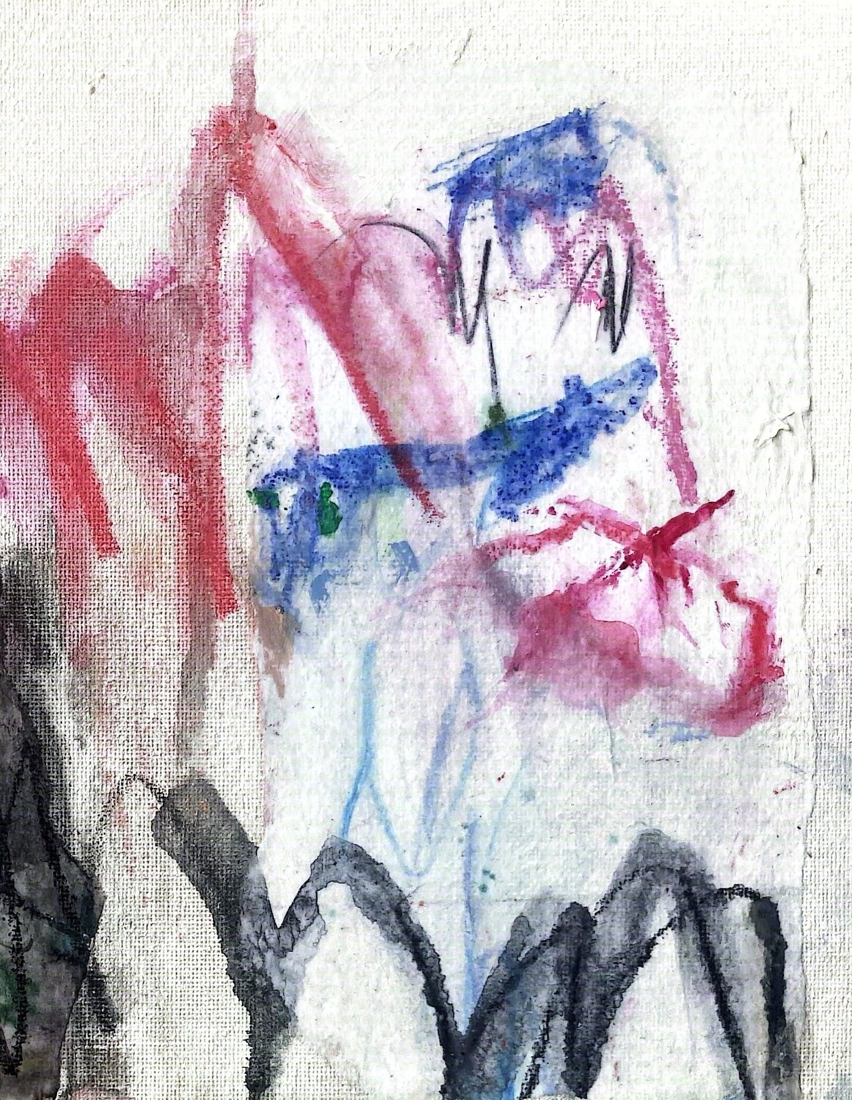 Hand Painted Original Abstract Acrylic 11×14 Canvas Painting, Holly Hammond