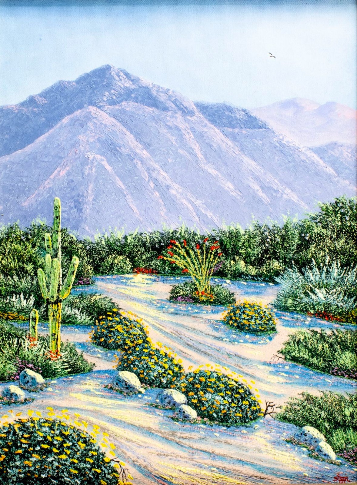 Gerry Stein (AZ,20/21C) oil painting 151134