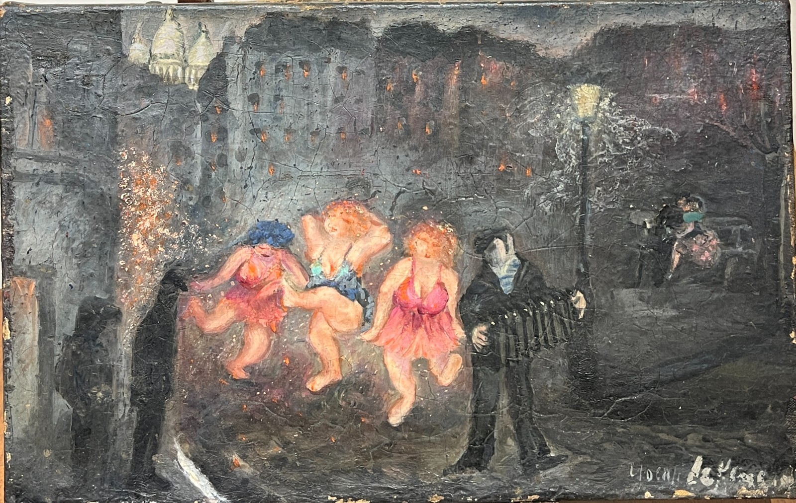 School French From Early Of 20ème Century All Pleasures Montmartre, Circa 1910