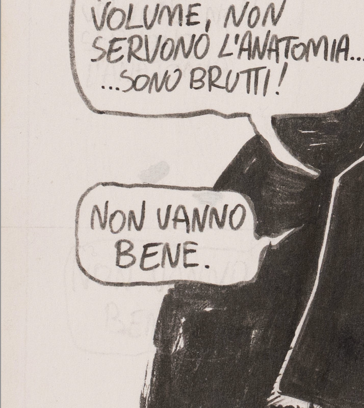 Roberto Recchioni Original Work Mixed Technique 25X30 Asso – Tav 2 Salerno 2013