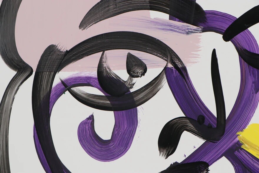 Peter Robert Keil abstract painting