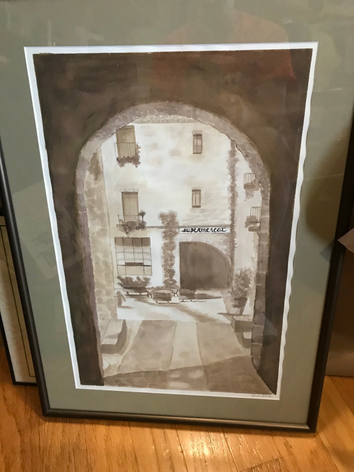 Watercolor II ART Sarah Schultz Framed