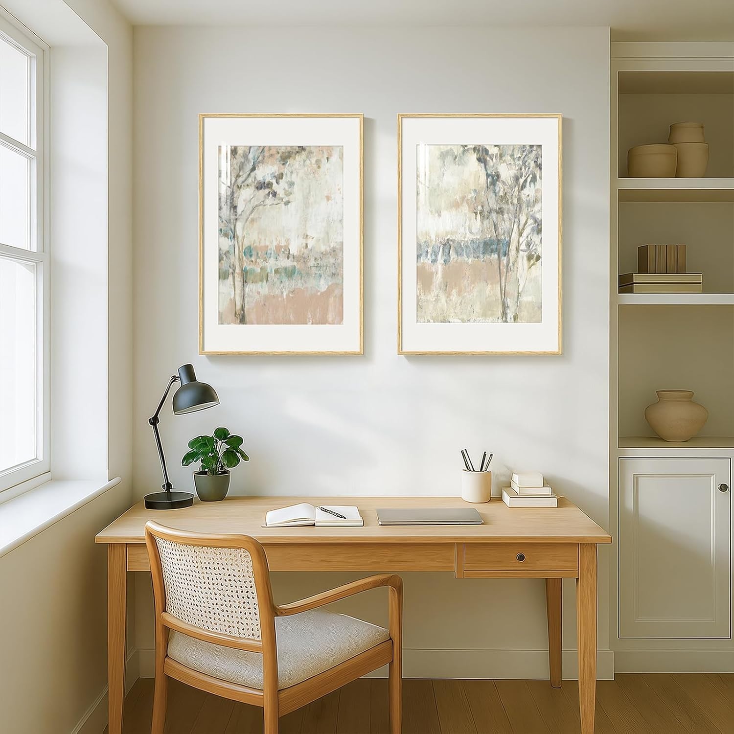 Versatile Framed Abstract Nature Art – 20×30 In Canvas Print Set for All Rooms