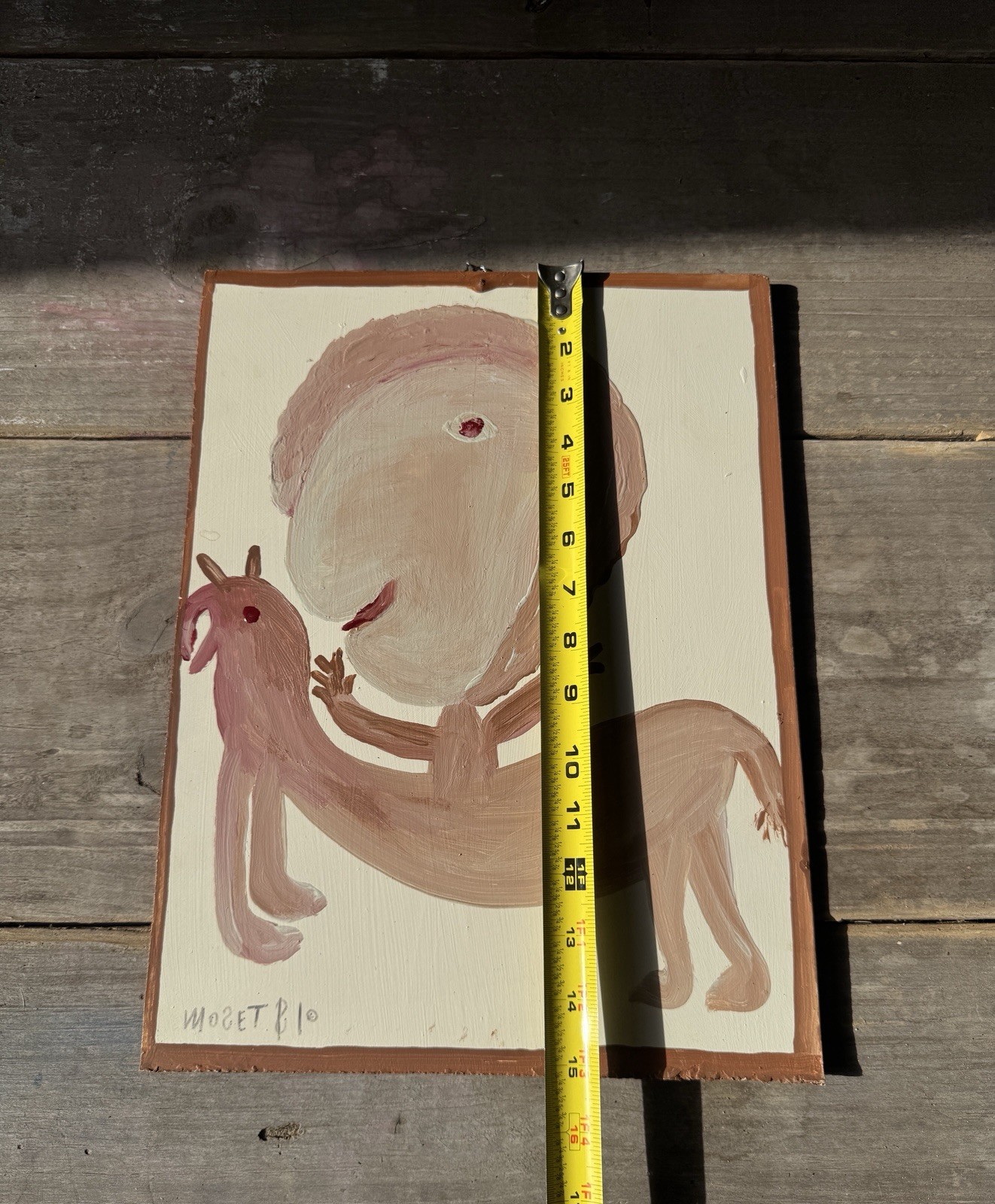 EARLY EARLY (1981) «Half Human Half Beast» By Mose Tolliver (Mose T)-Authentic