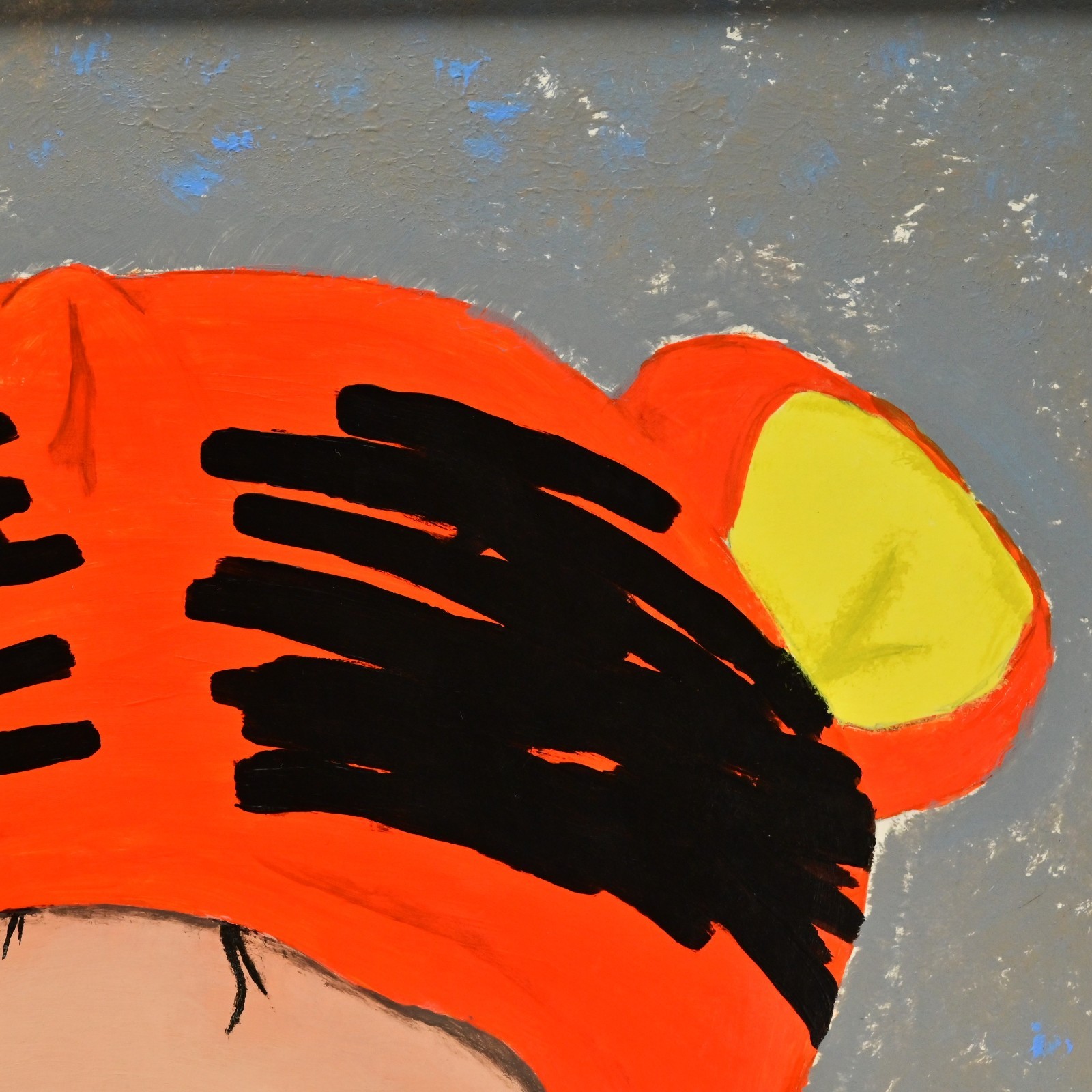 RAMOS Original Vintage Signed Winnie Pooh Tigger Costume Child Portrait Painting