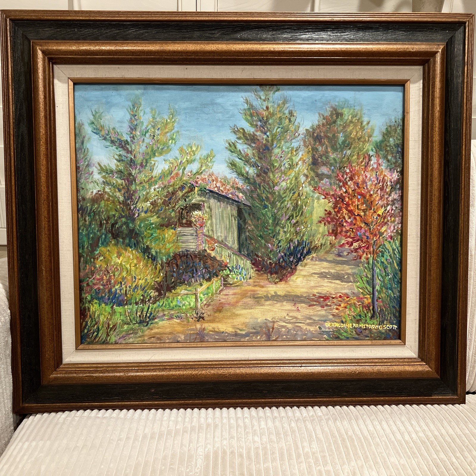 Geraldine Armstrong Scott Original Oil On Canvas