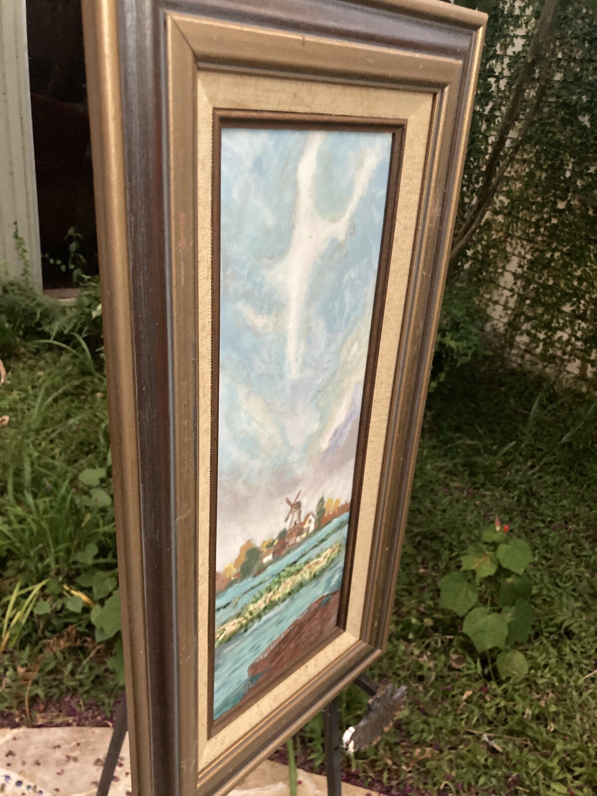 Raphael Esterida Hand Painted Enameled Copper Plate/Tile – signed