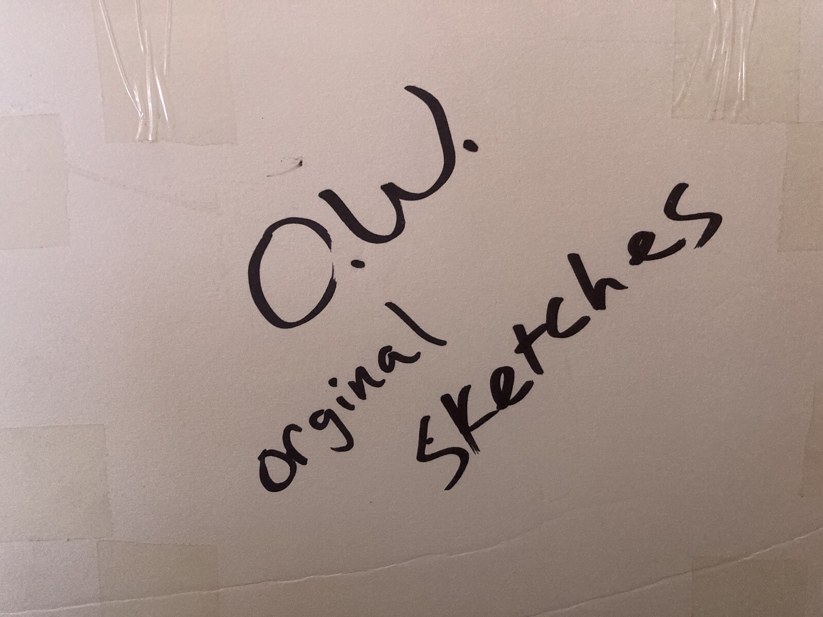 Olaf Weighorst Original Pencil Drawings – 3 individual