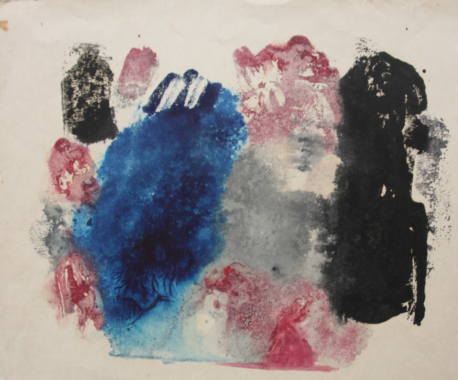 Painting by Unknown Artist ¨Abstract¨. It is not signed. Cuban Art