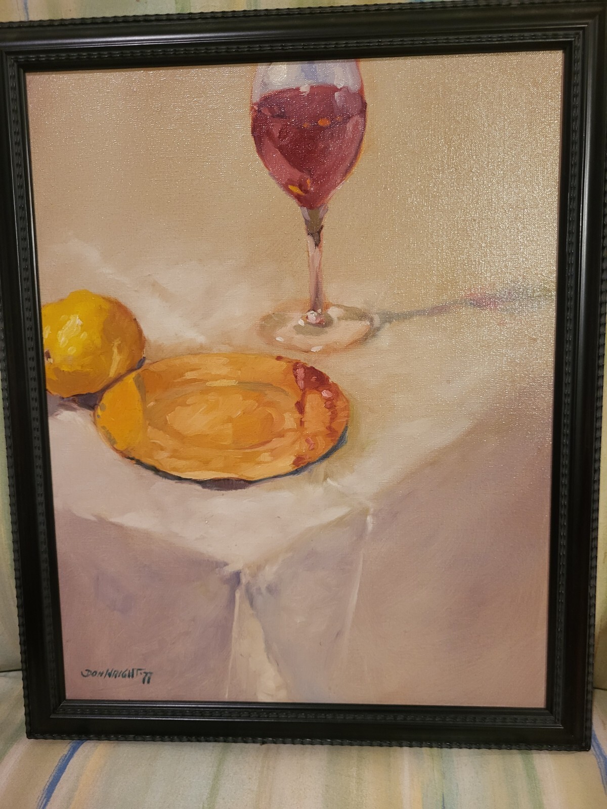 Don Wright ORIGINAL 1977 Still Life