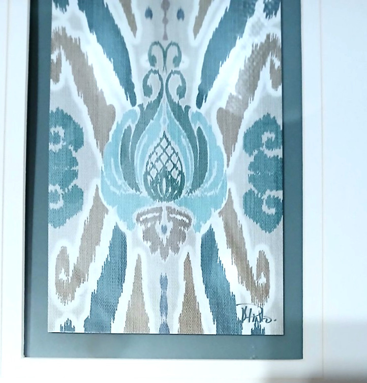 Vibrant Print “TRANSITIONS” by Patricia Pinto Framed, Matted, Print Floating