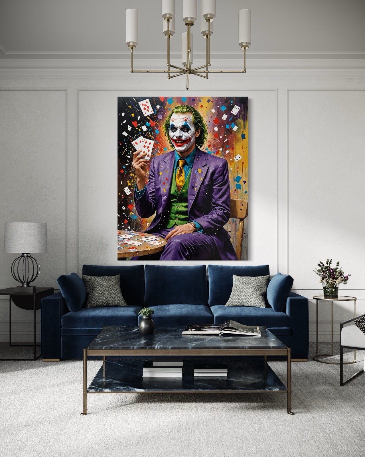“the Joker Art Painting Cards”