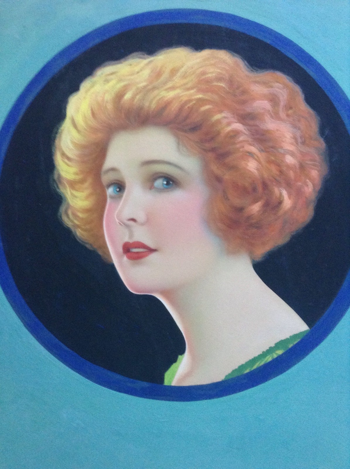 R.N. CROSS Original Signed Vintage Illustration Silent Film MARGUERITE CLARK