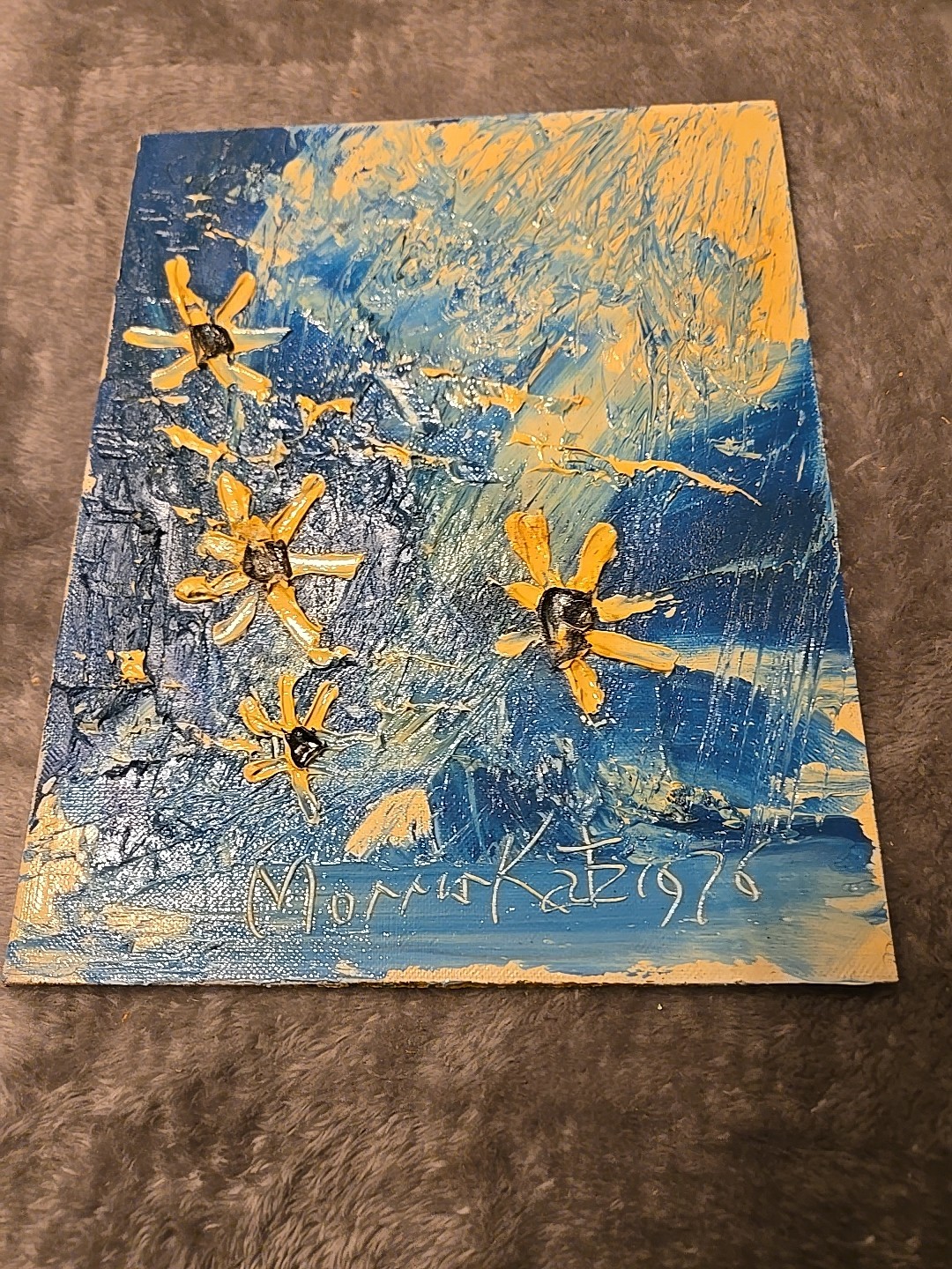 morris katz oil paintings original
