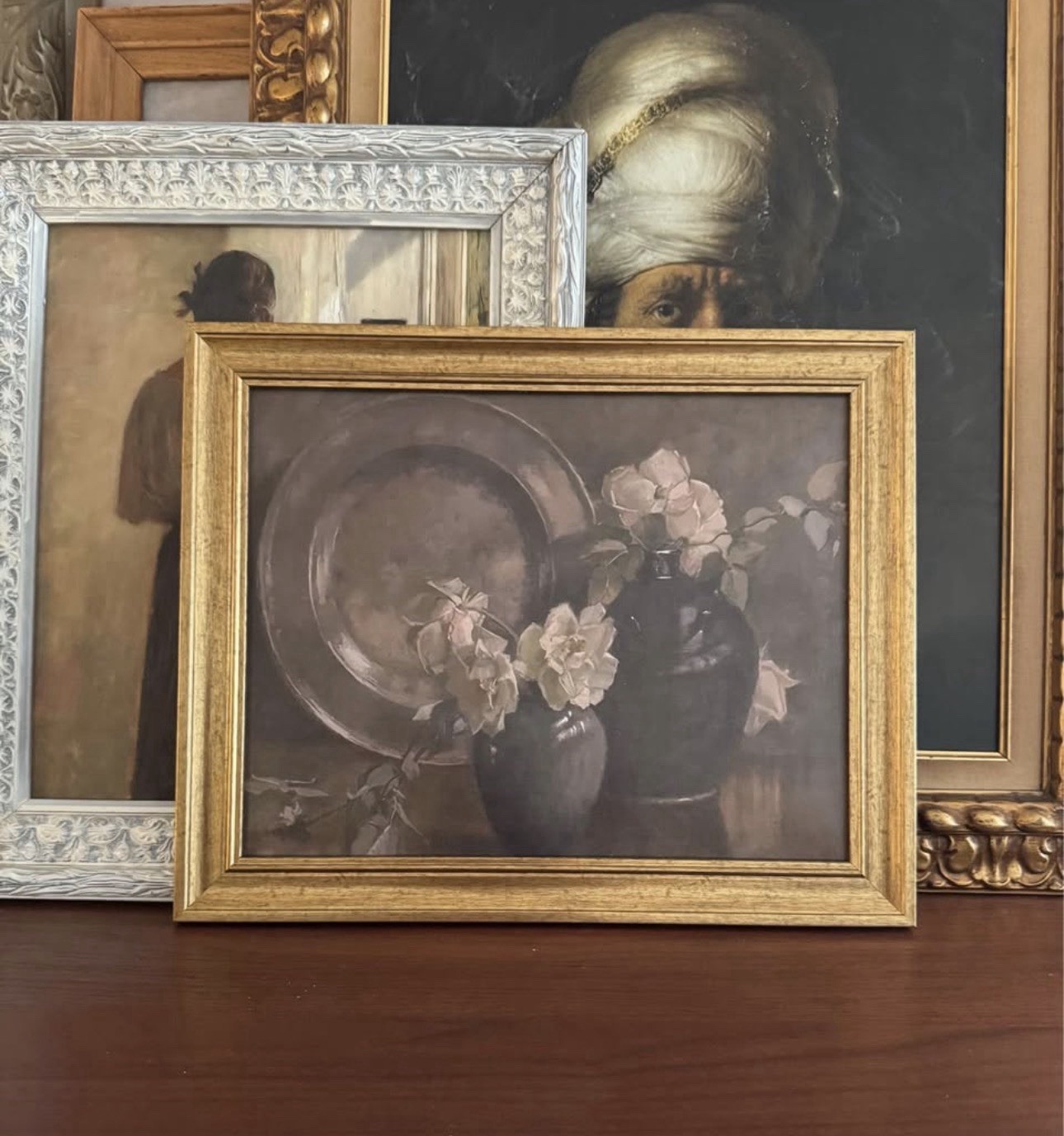 Vintage Style Antique Style Art Wall Art Oil Painting Printed On Canvas Wall Art