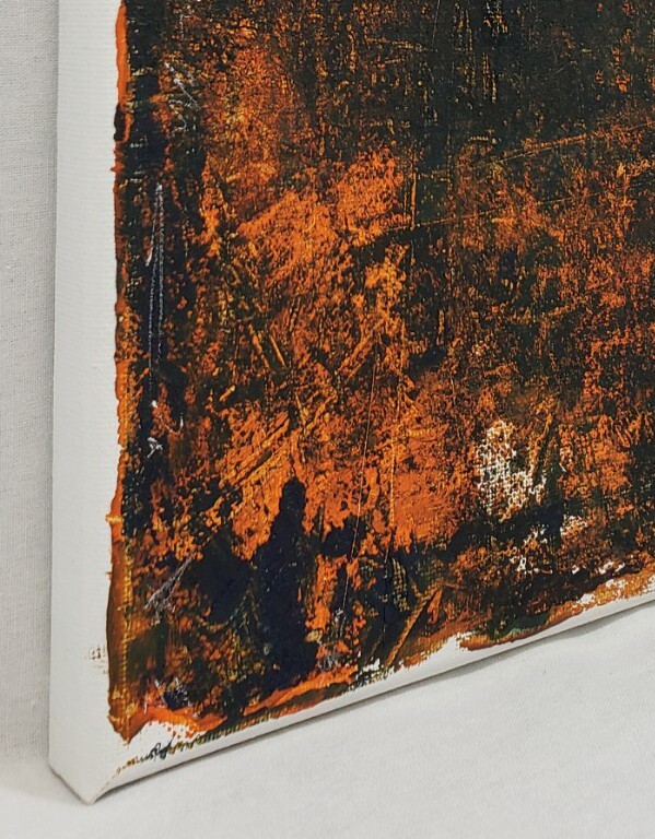 No.508 Original Modern Minimal Textured Oil And Cold Wax Painting By K.A.Davis