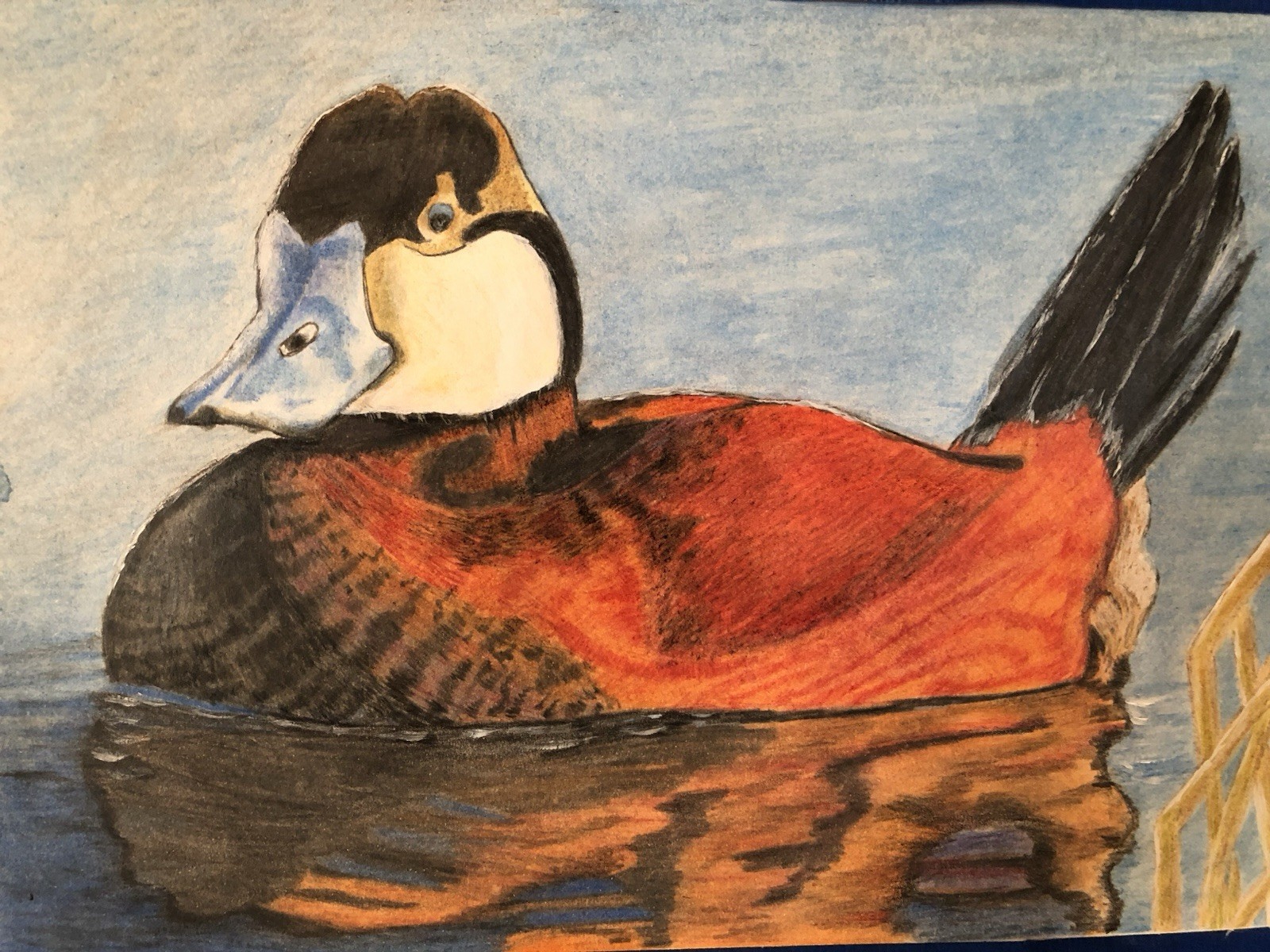 Rudy Duck Original Art by Arkansas Artist Leah Smith