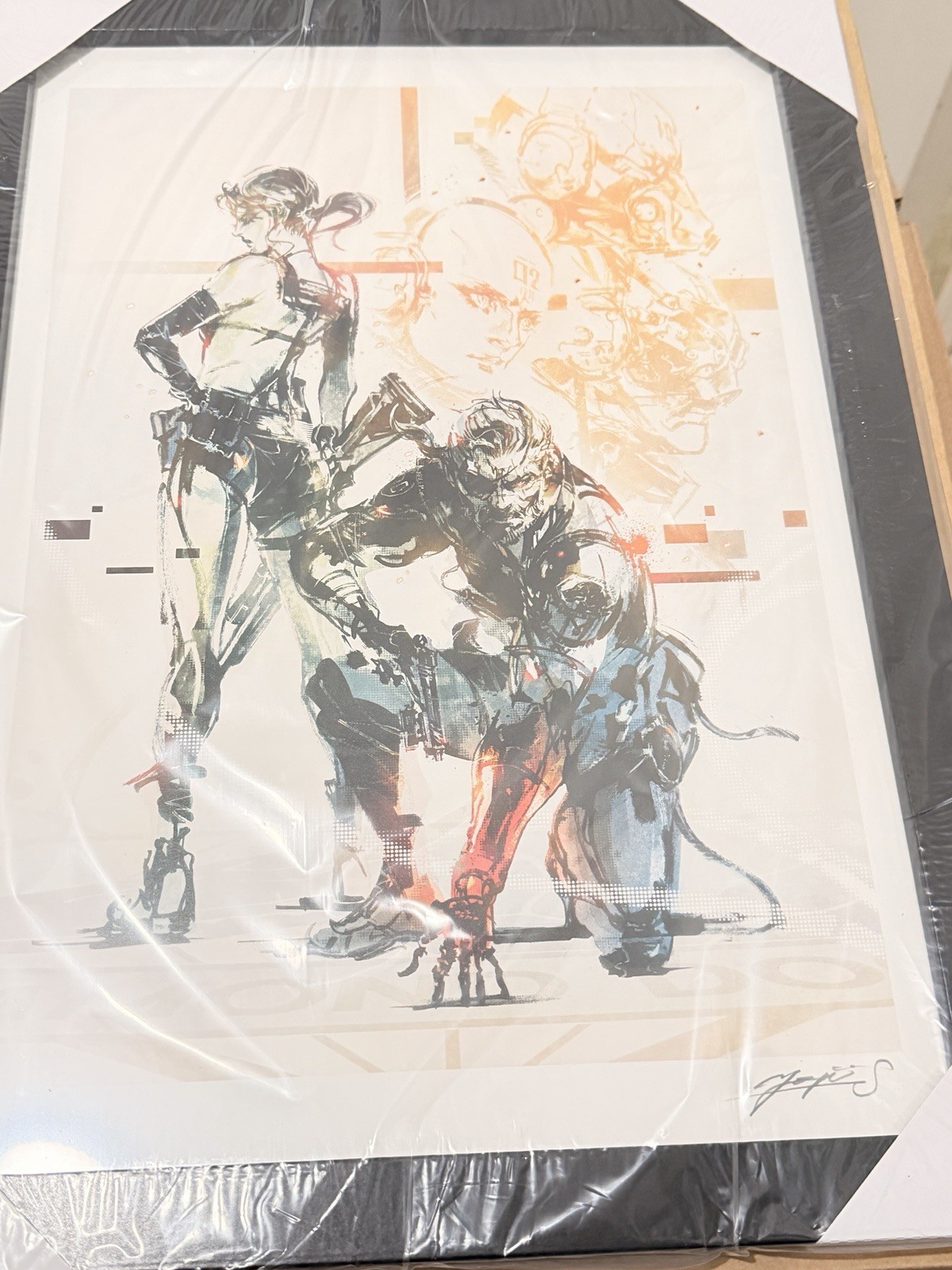 Metal Gear Solid V: The Phantom Pain Original Reproduction Painting