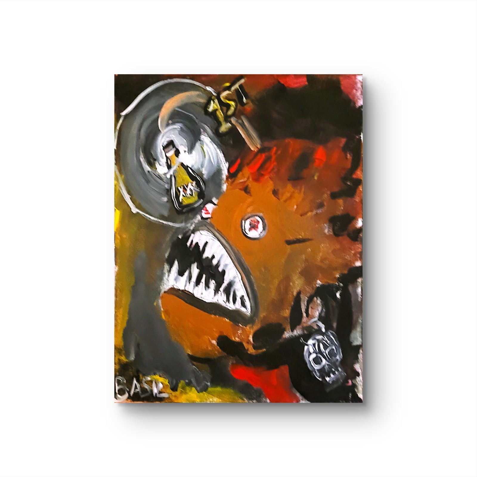 Recovery Unique Abstract Expressionism Wall Art Canvas Board 11×14