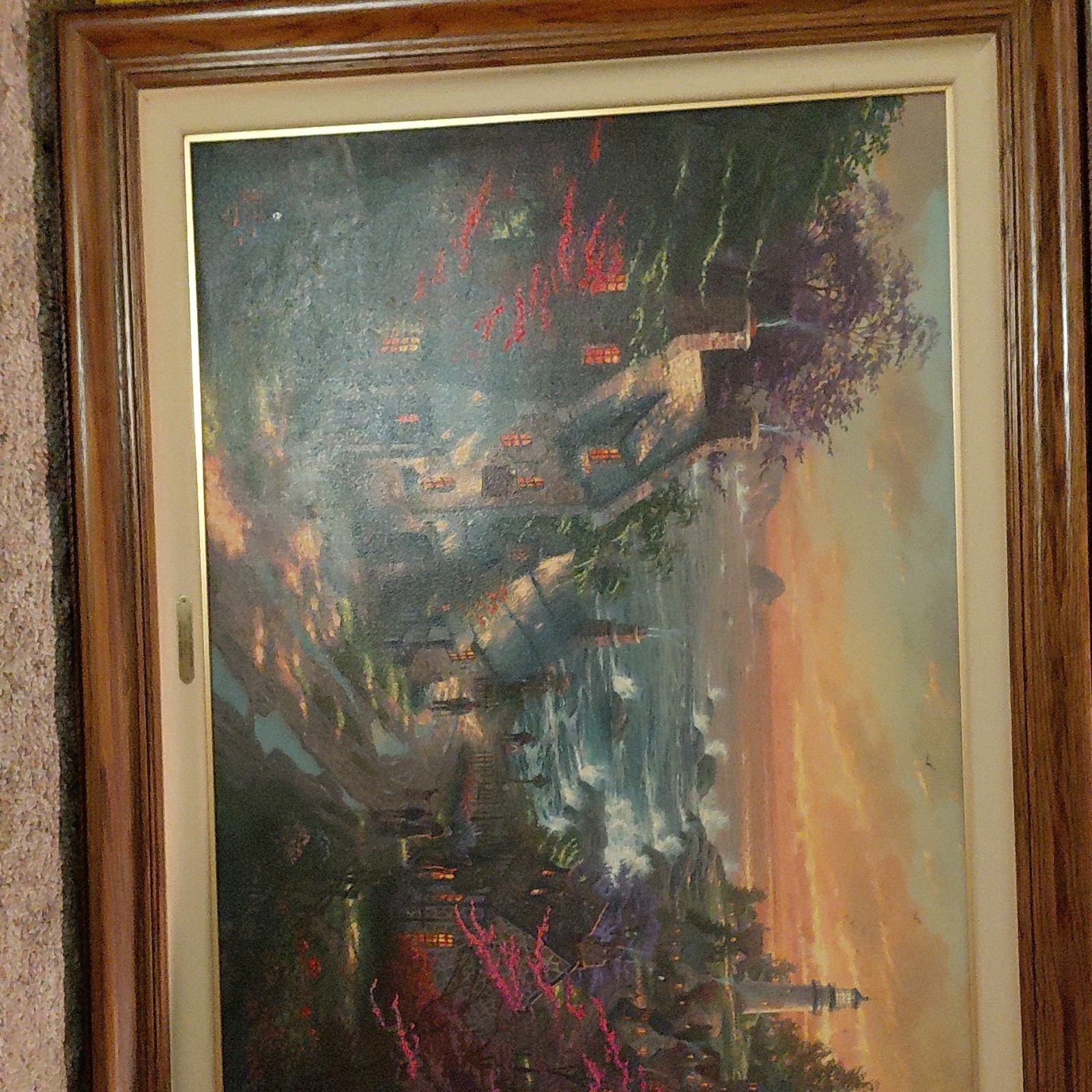Thomas kincaid. a christmas evening