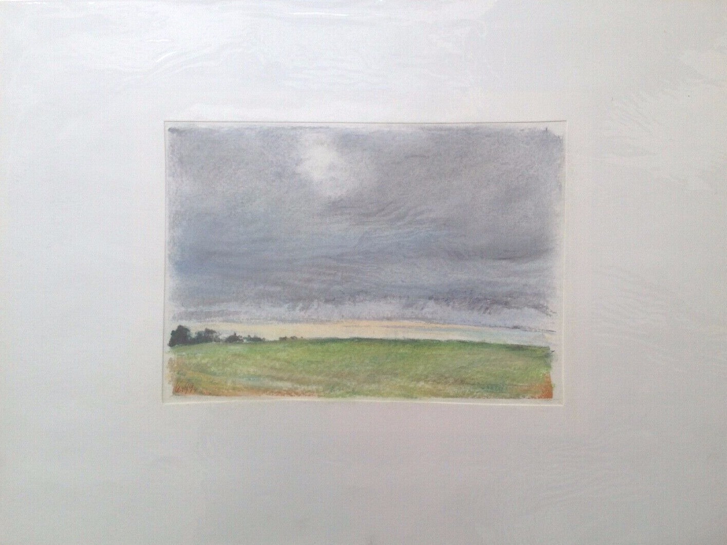 Franz Ehmke *1928-2018 GDR Painter ° Horizon Between Blankenfelde and Lübars