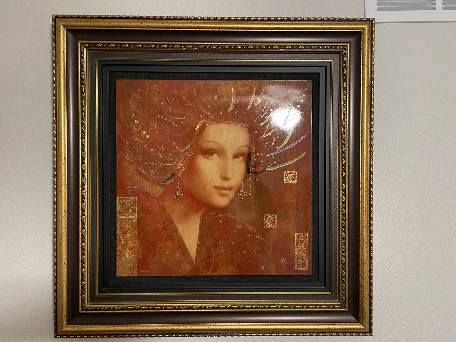 Csaba Markus CIANIA Caldograph (dye-sublimation on wood) LE 342/450, 32»x 32»
