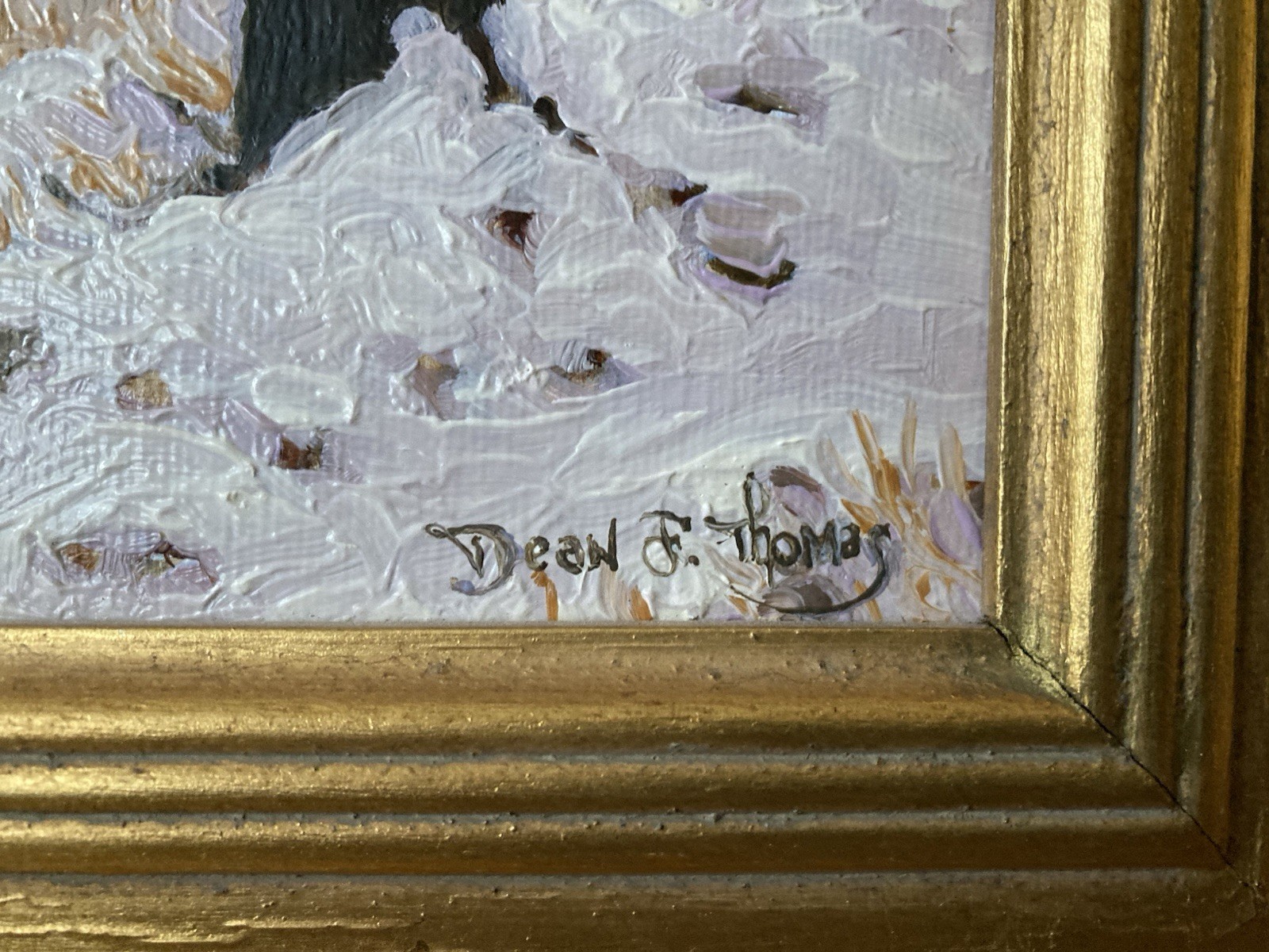 DEAN F. THOMAS (1961-Present) New Hope, Bucks County, Pennsylvania Impressionist